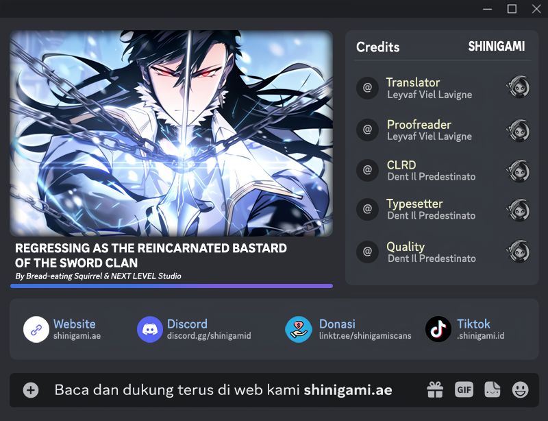 Komik Regressing As The Reincarnated Bastard Of The Sword Clan - Chapter 37