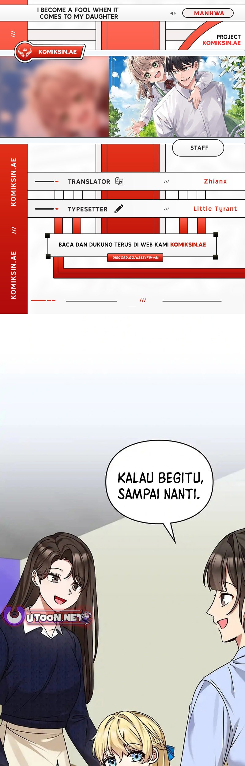 Komik I Become a Fool When It Comes to My Daughter - Chapter 171