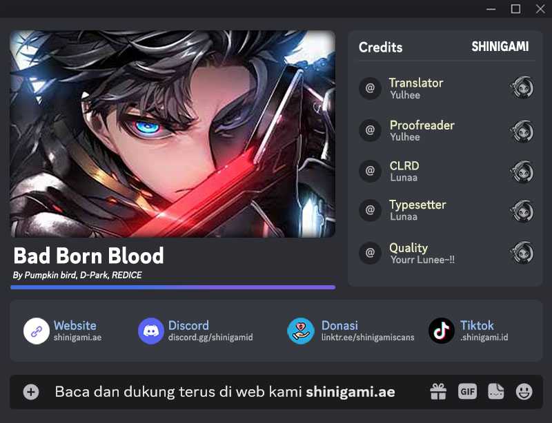 Komik Bad Born Blood - Chapter 17