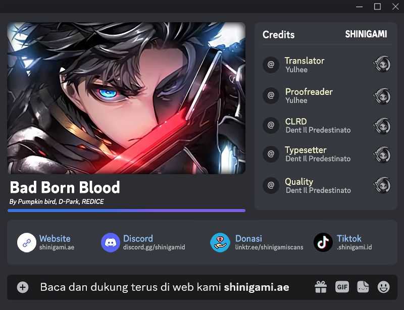 Komik Bad Born Blood - Chapter 14