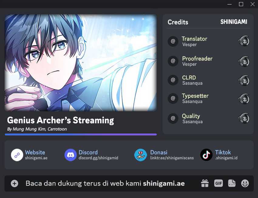 Komik Genius Archer’s Streaming - Chapter 52
