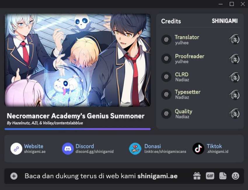 Komik Necromancer Academy’s Genius Summoner - Chapter 160
