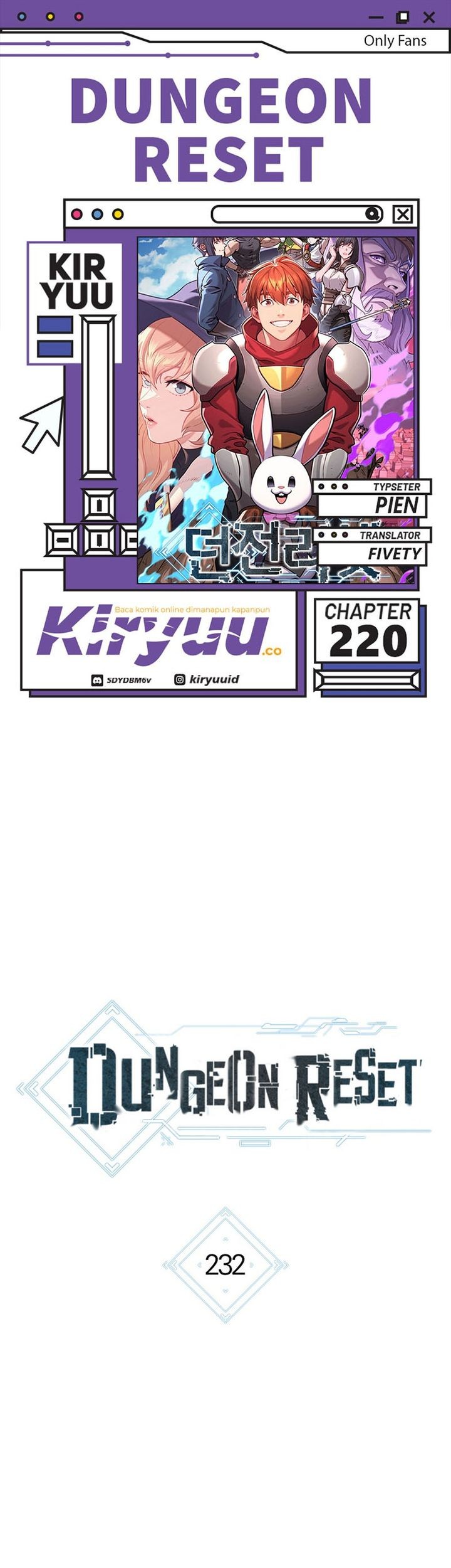 Komik Dungeon Reset - Chapter 232