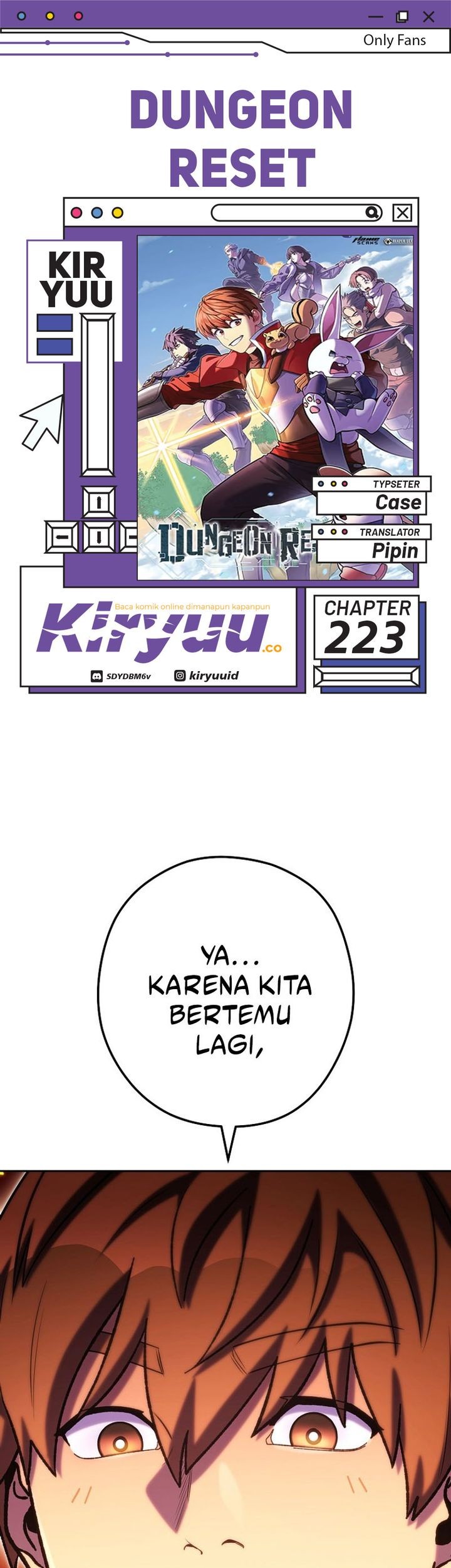 Komik Dungeon Reset - Chapter 223
