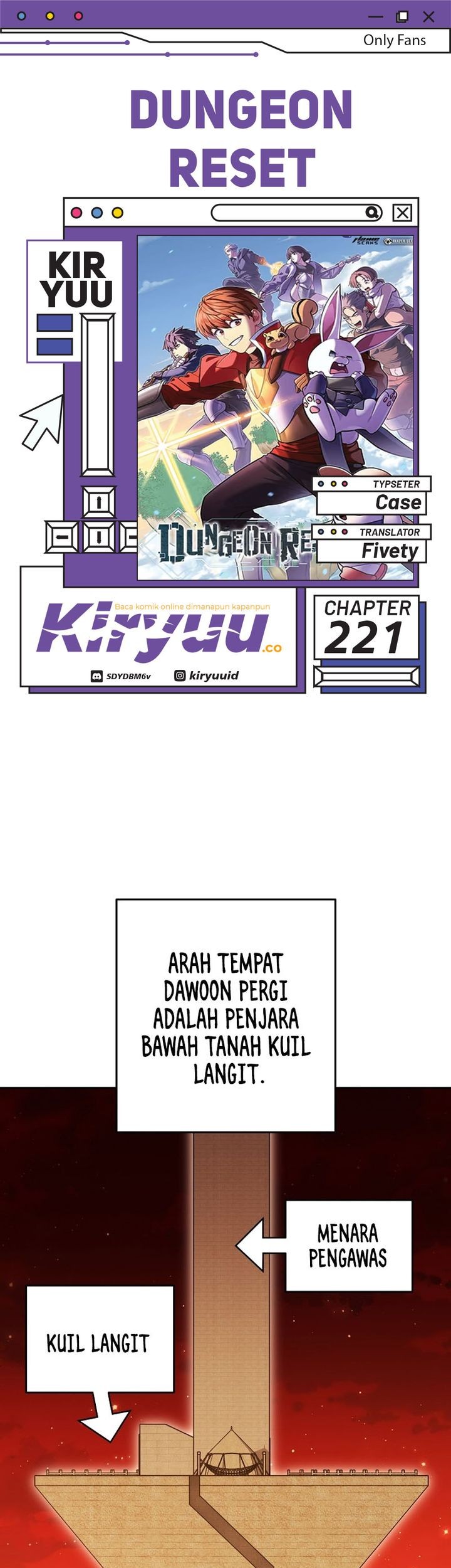 Komik Dungeon Reset - Chapter 221