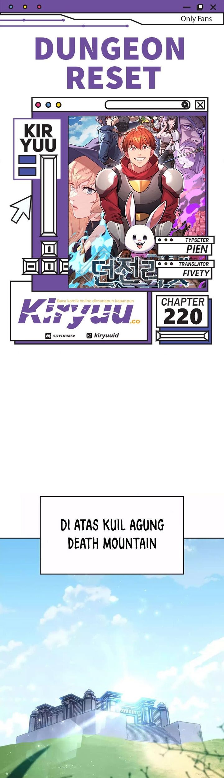 Komik Dungeon Reset - Chapter 220
