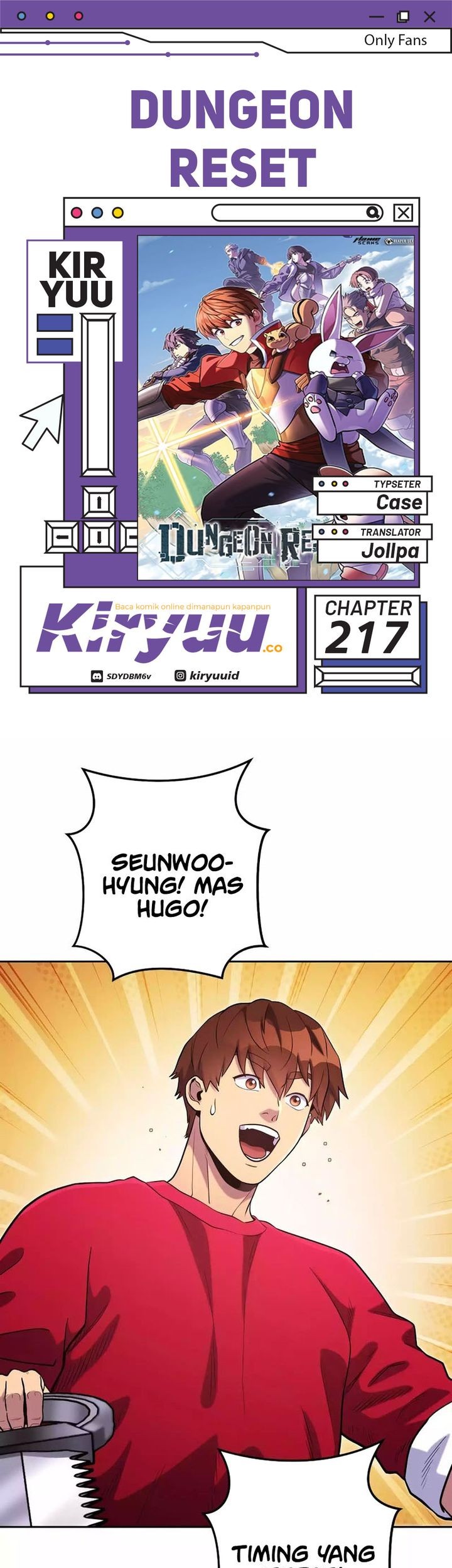 Komik Dungeon Reset - Chapter 217