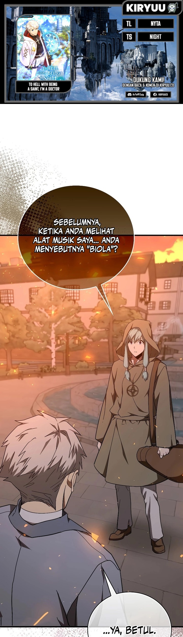 Komik To Hell With Being a Saint, I’m a Doctor - Chapter 87