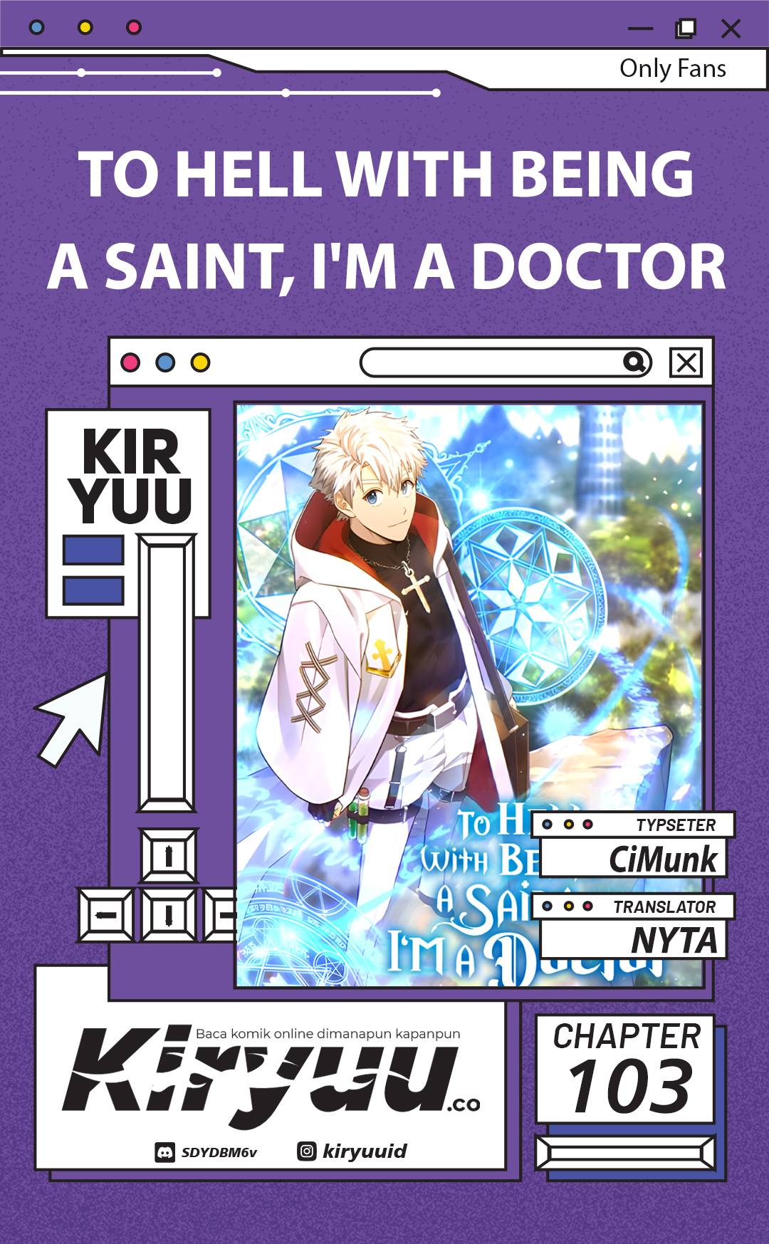 Komik To Hell With Being a Saint, I’m a Doctor - Chapter 103