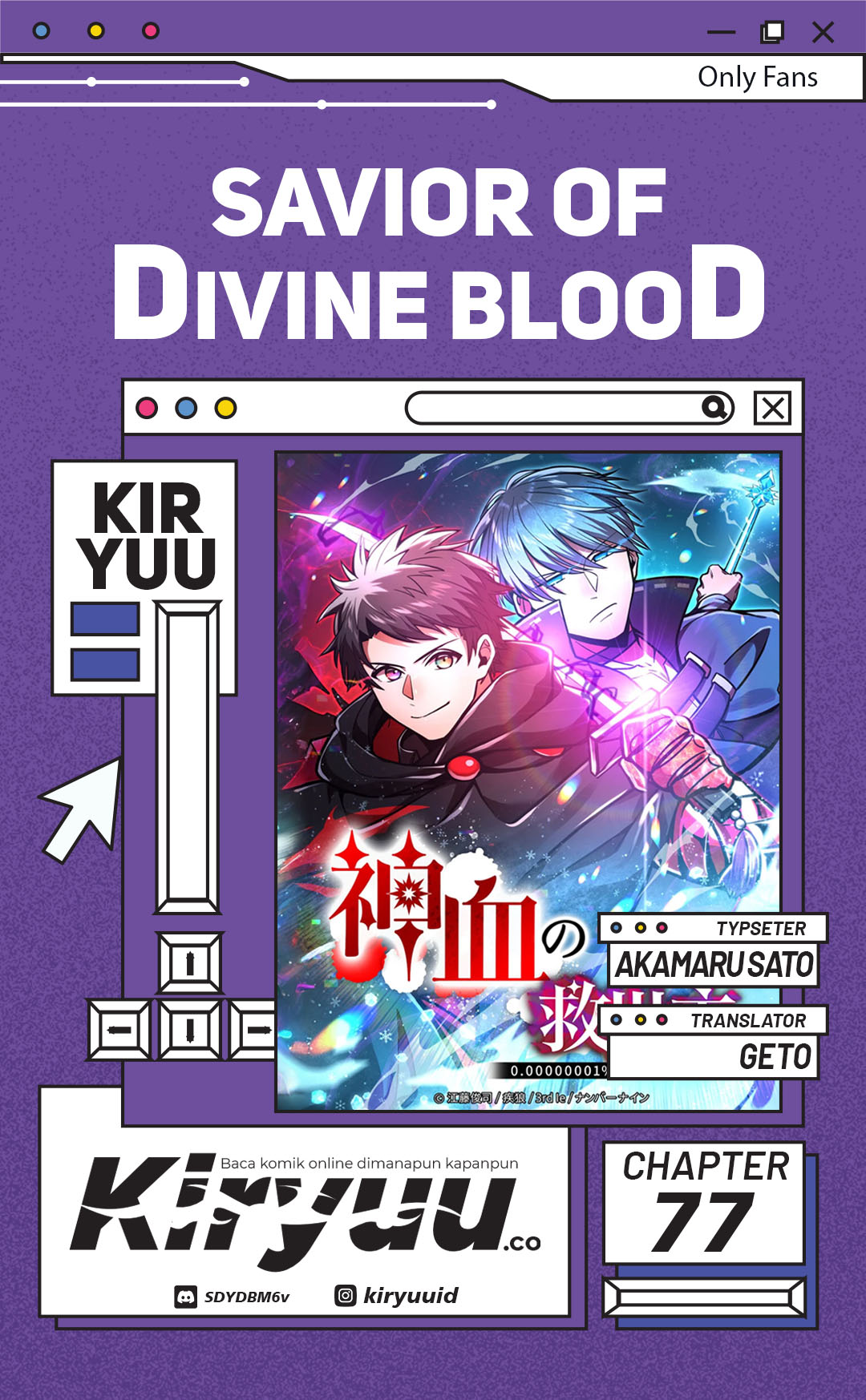 Komik Savior of Divine Blood ~Draw Out 0.00000001% to Become the Strongest~ - Chapter 77