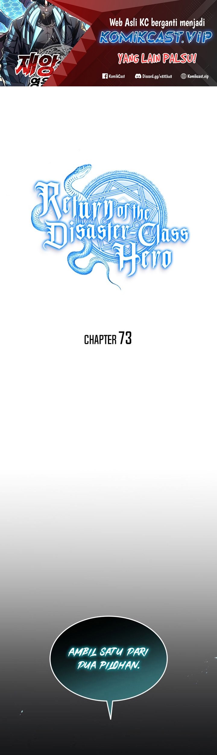 Baca Manhwa A Disaster-Class Hero Has Returned Chapter 73 Gambar 2