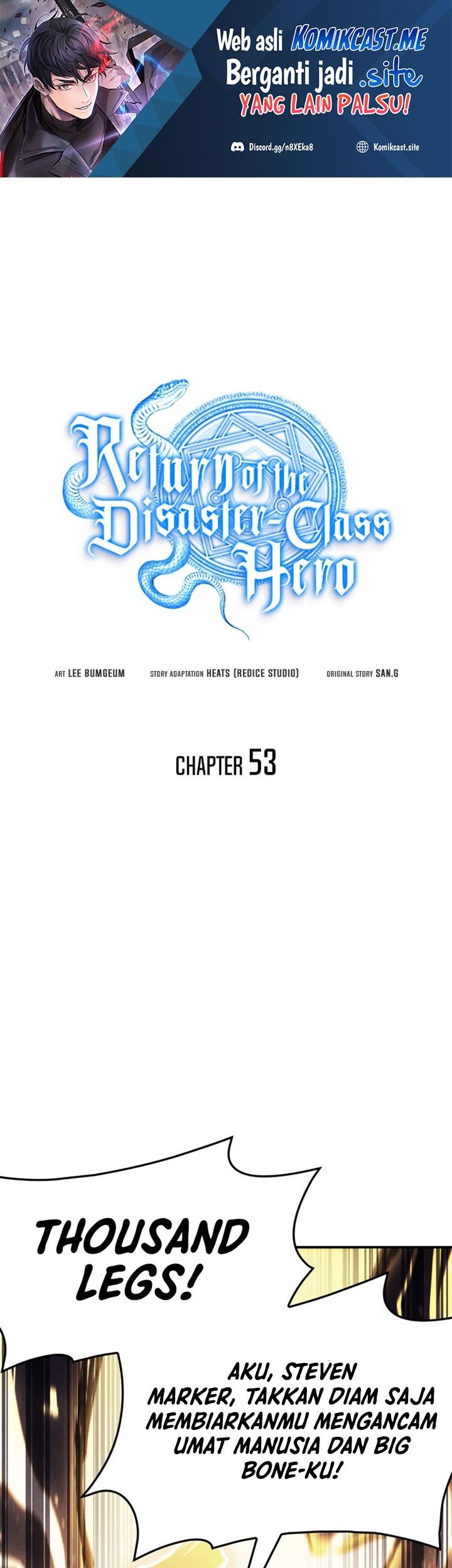 Baca Manhwa A Disaster-Class Hero Has Returned Chapter 53 Gambar 2