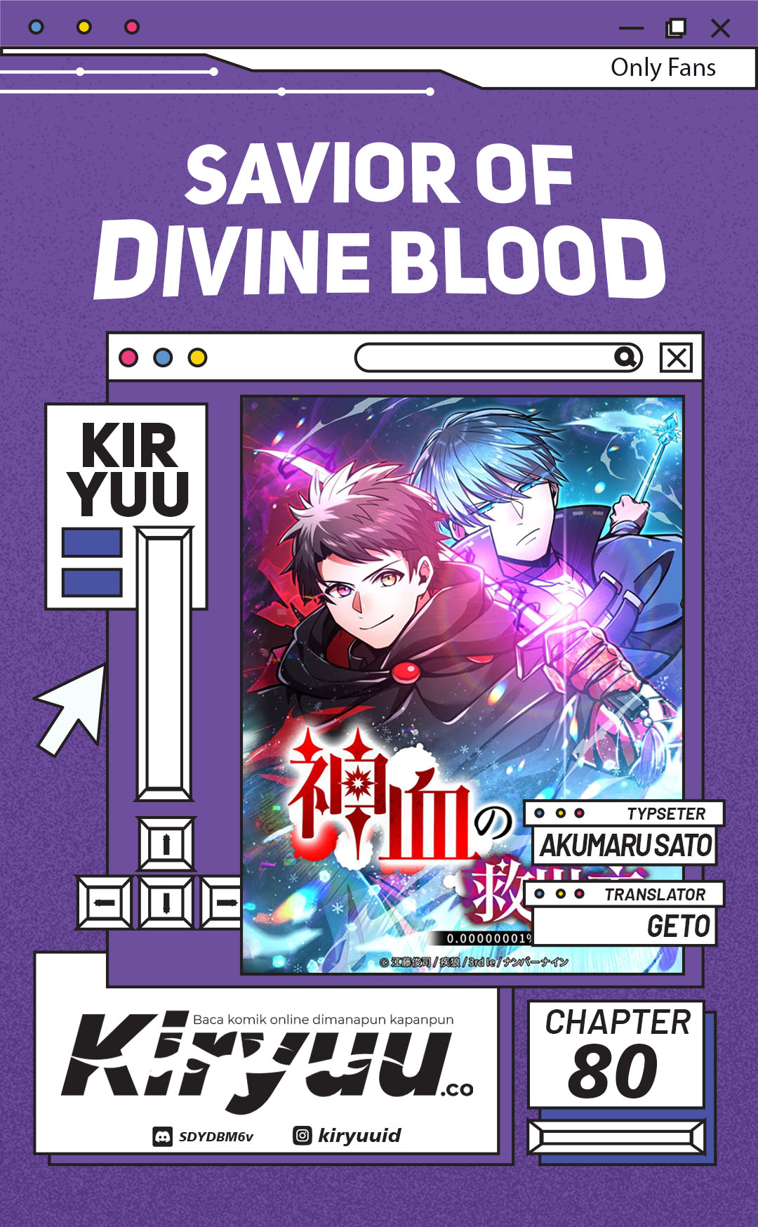 Komik Savior of Divine Blood ~Draw Out 0.00000001% to Become the Strongest~ - Chapter 80
