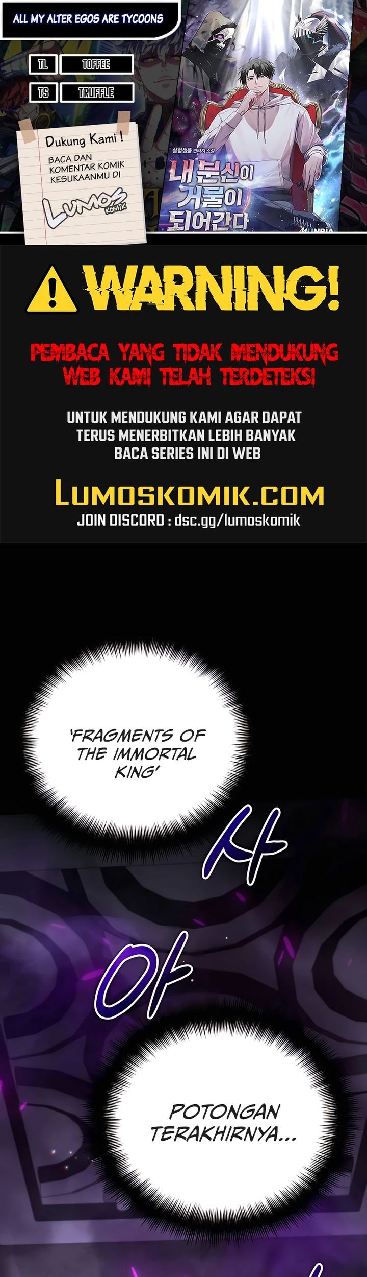 Komik All My Alter Egos Are Tycoons - Chapter 24