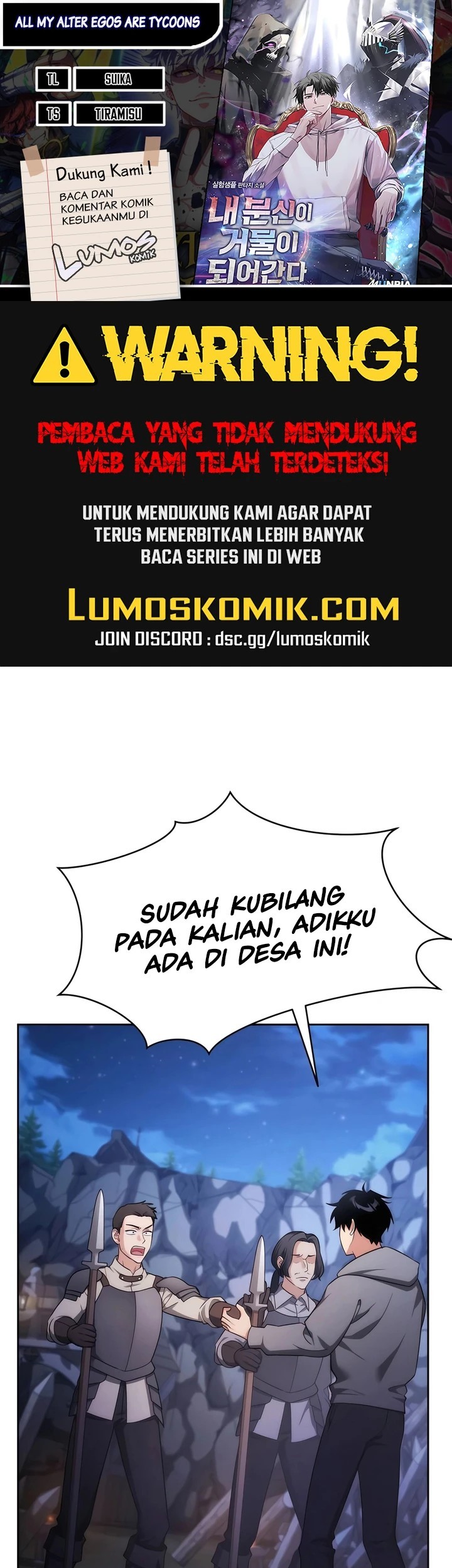 Komik All My Alter Egos Are Tycoons - Chapter 04