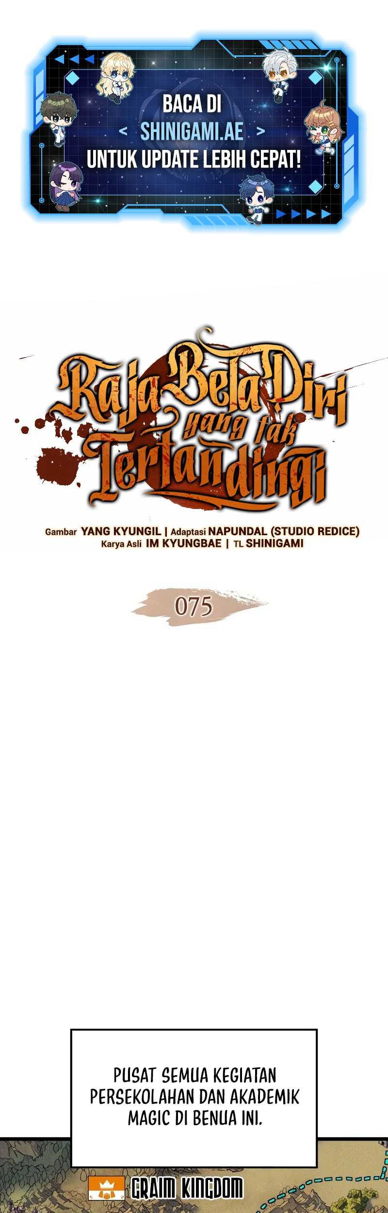 Komik The Indomitable Martial King - Chapter 75