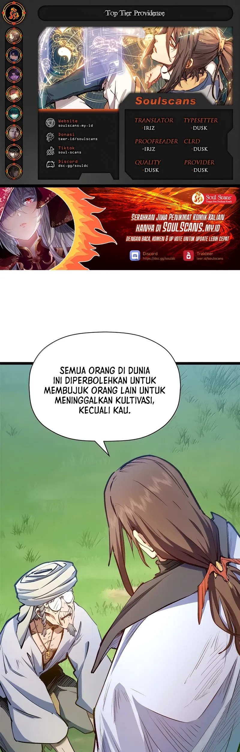 Komik Top Tier Providence: Secretly Cultivate for a Thousand Years - Chapter 208