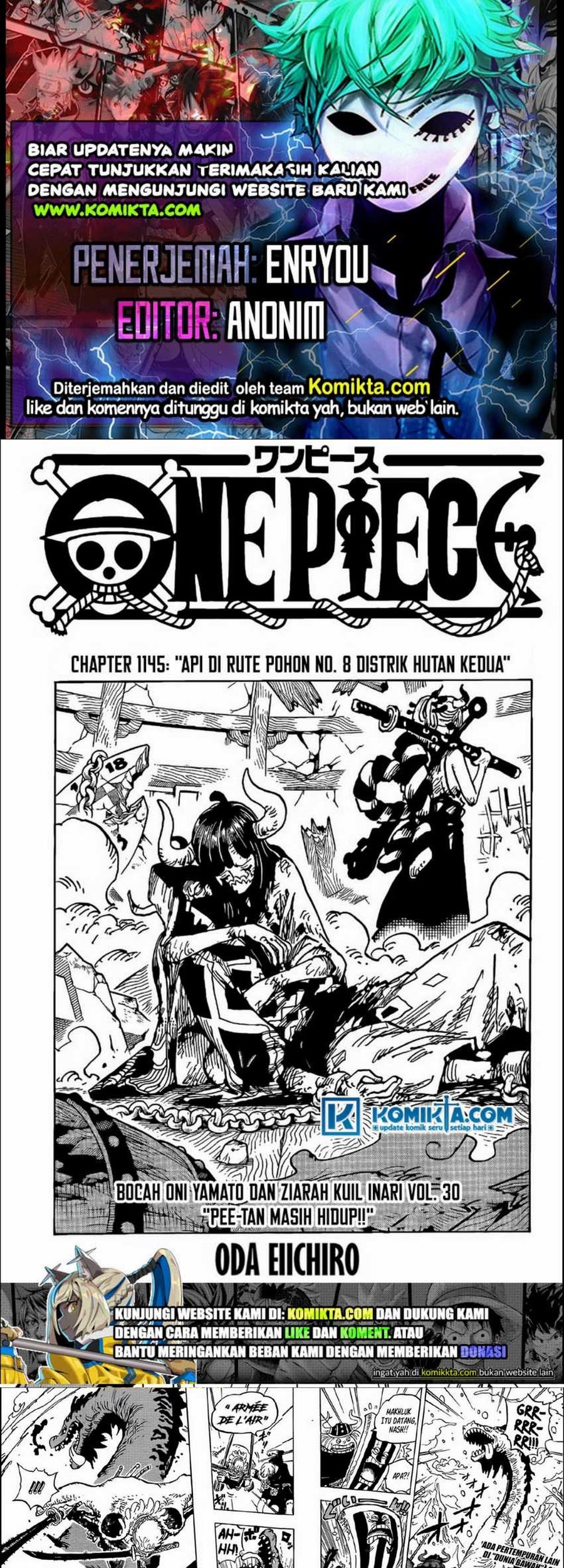 Komik One Piece - Chapter 1145