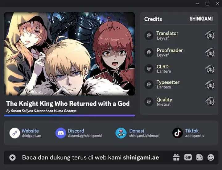 Komik The Knight King Who Returned with a God - Chapter 107