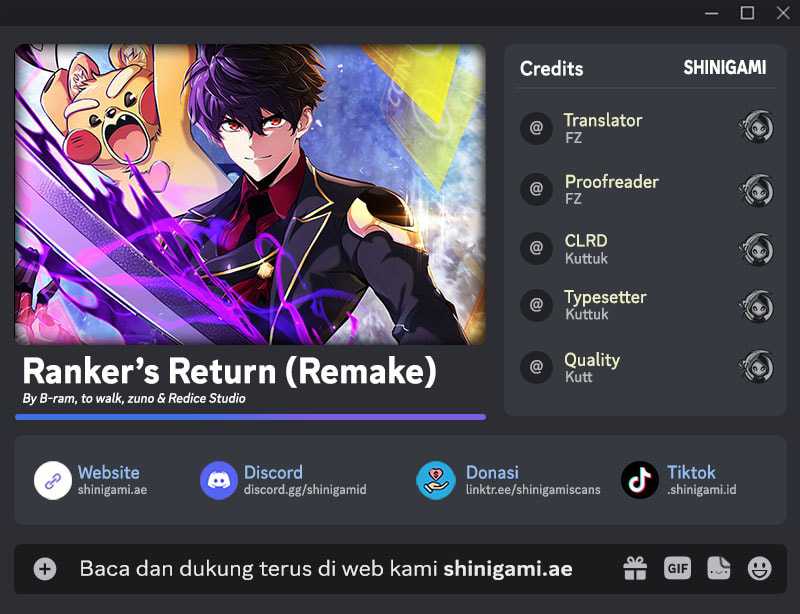 Komik Ranker’s Return (Remake) - Chapter 186