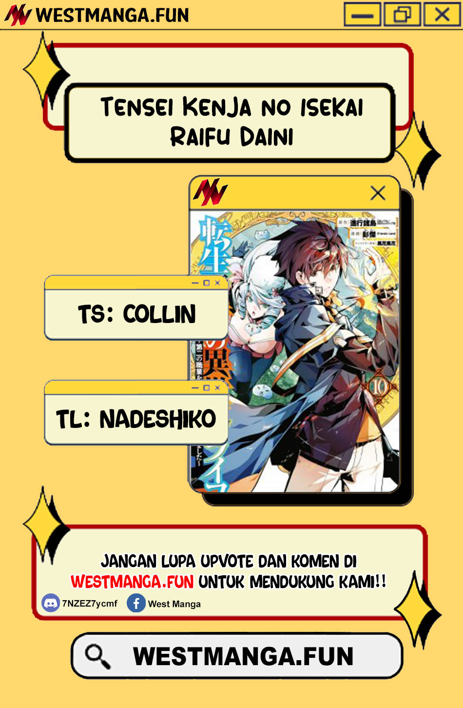 Tensei Kenja no Isekai Raifu Chapter 78.1 Gambar 4