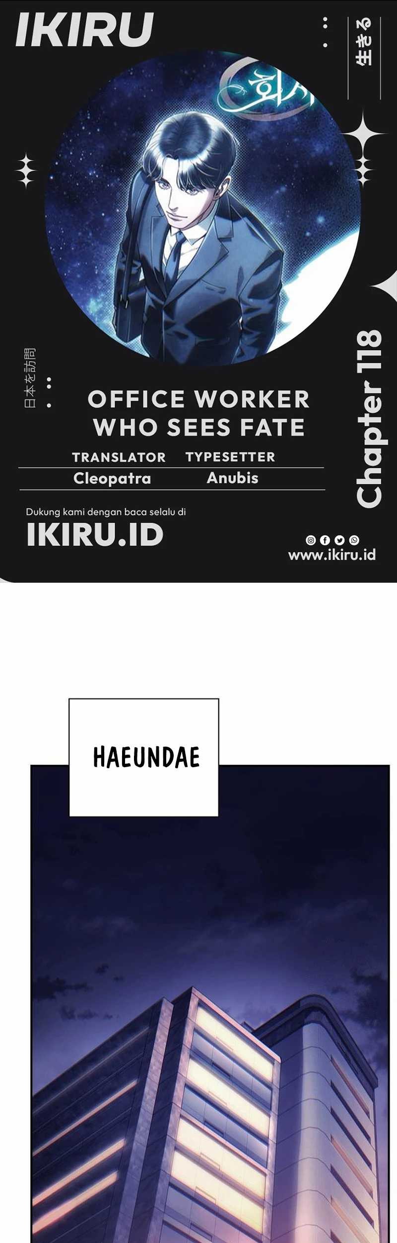 Komik Office Worker Who Sees Fate - Chapter 118
