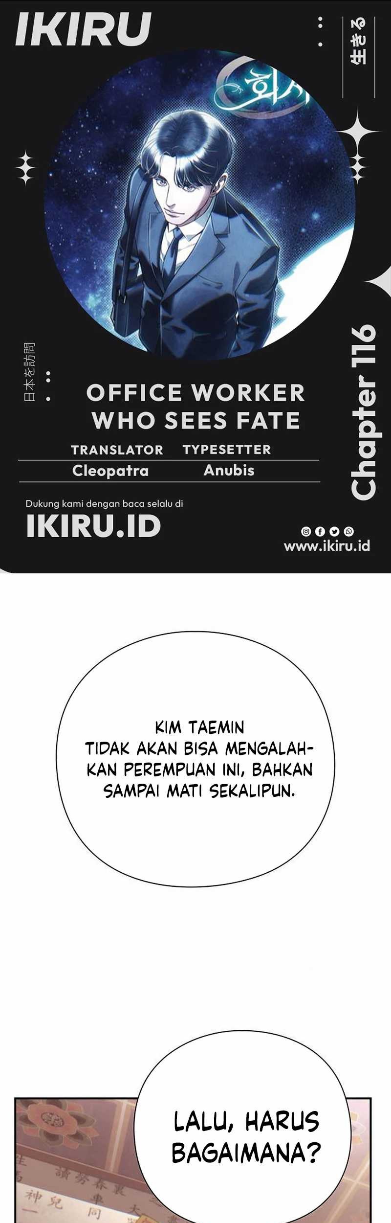 Komik Office Worker Who Sees Fate - Chapter 116