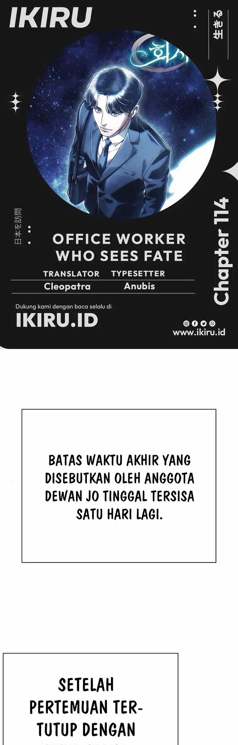 Komik Office Worker Who Sees Fate - Chapter 114