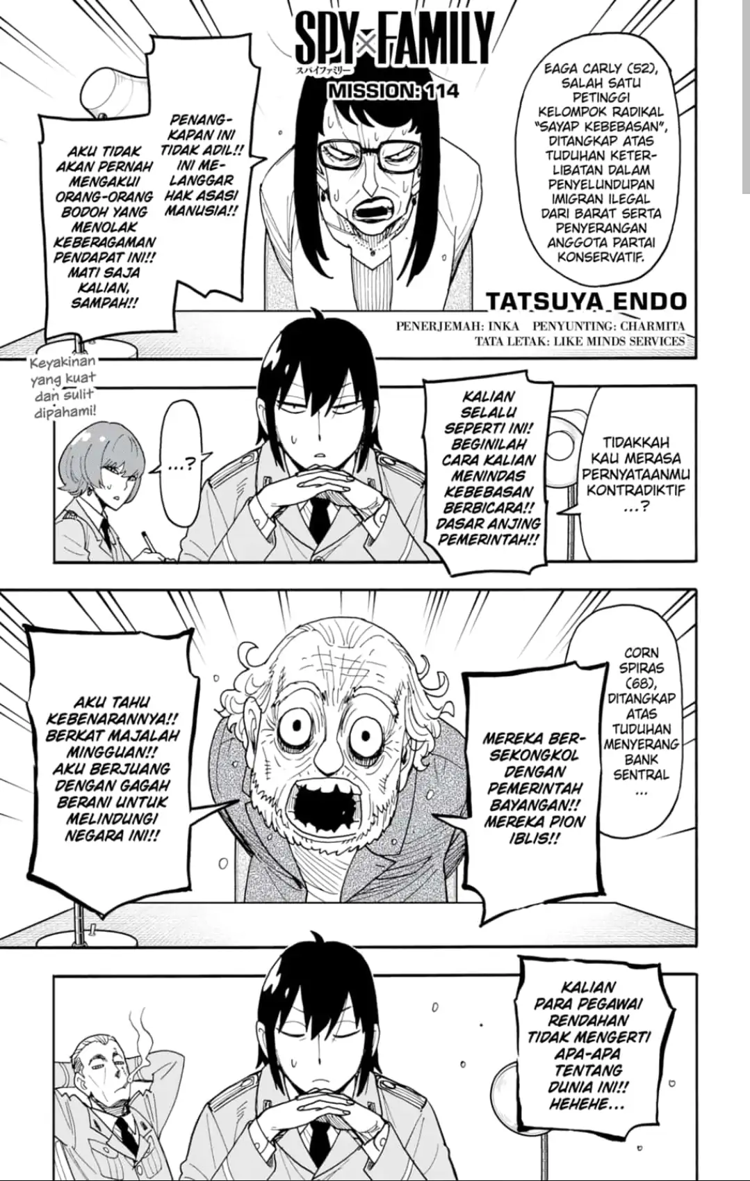 Komik Spy X Family - Chapter 114