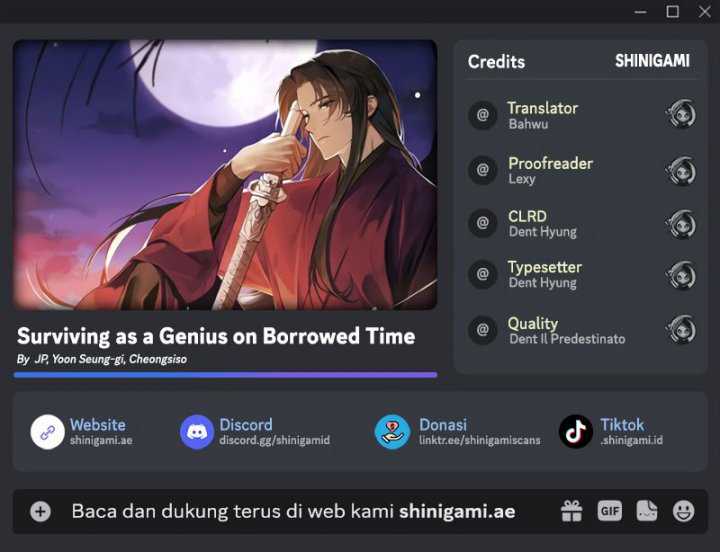 Komik Surviving as a Genius on Borrowed Time - Chapter 22