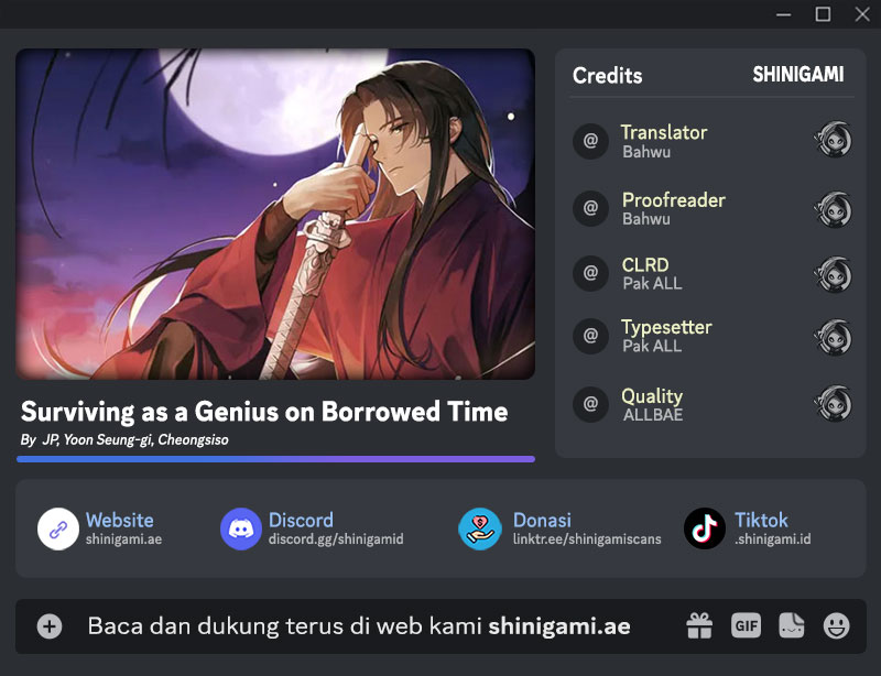 Komik Surviving as a Genius on Borrowed Time - Chapter 20