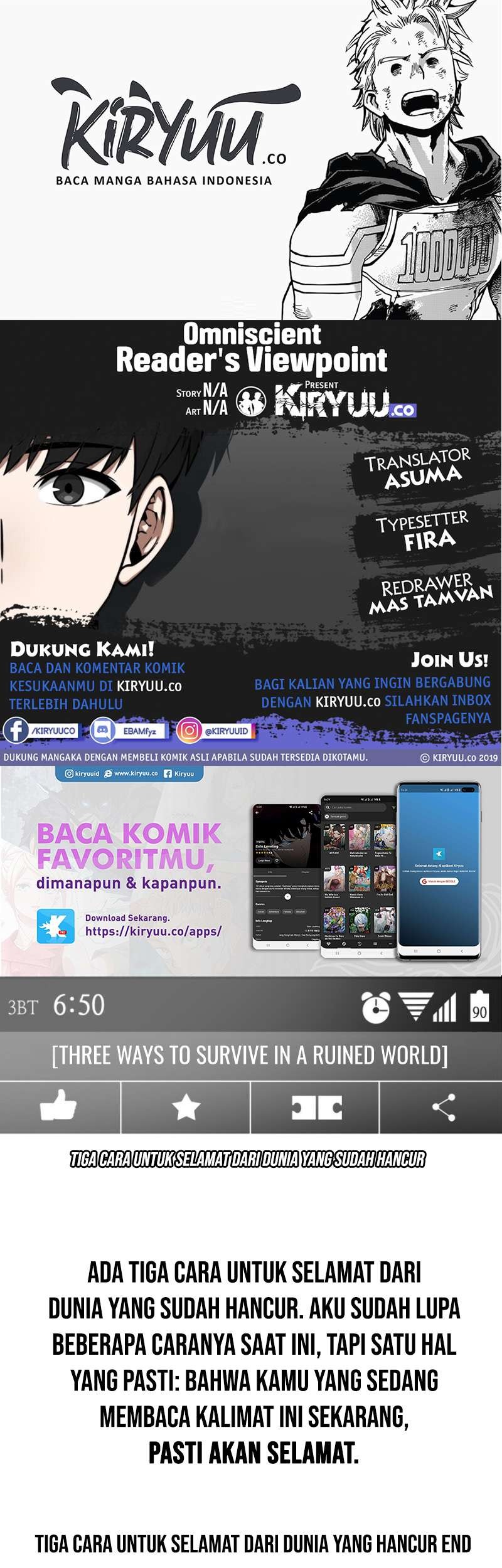 Komik Omniscient Readers Viewpoint - Chapter 01