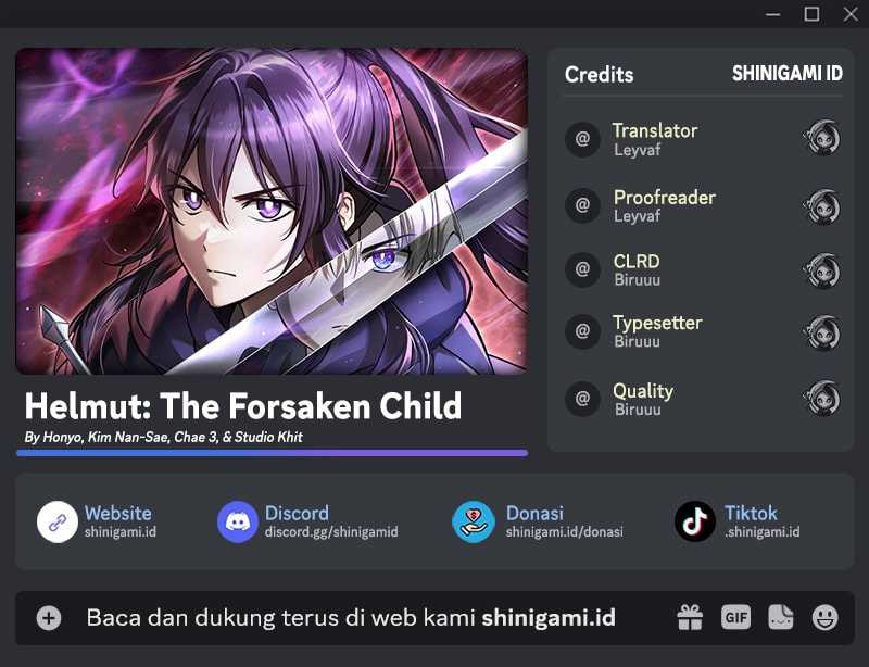 Komik Helmut: The Forsaken Child - Chapter 88