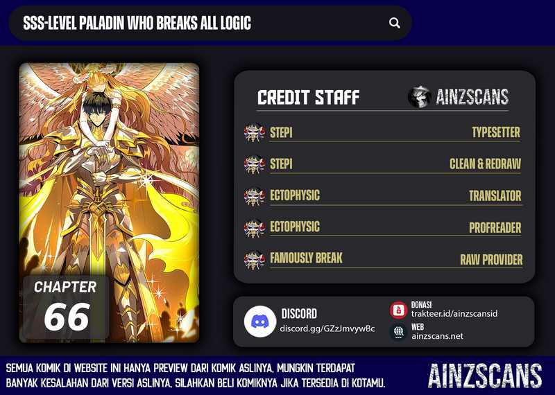 Komik SSS-level Paladin Who Breaks All Logic - Chapter 66