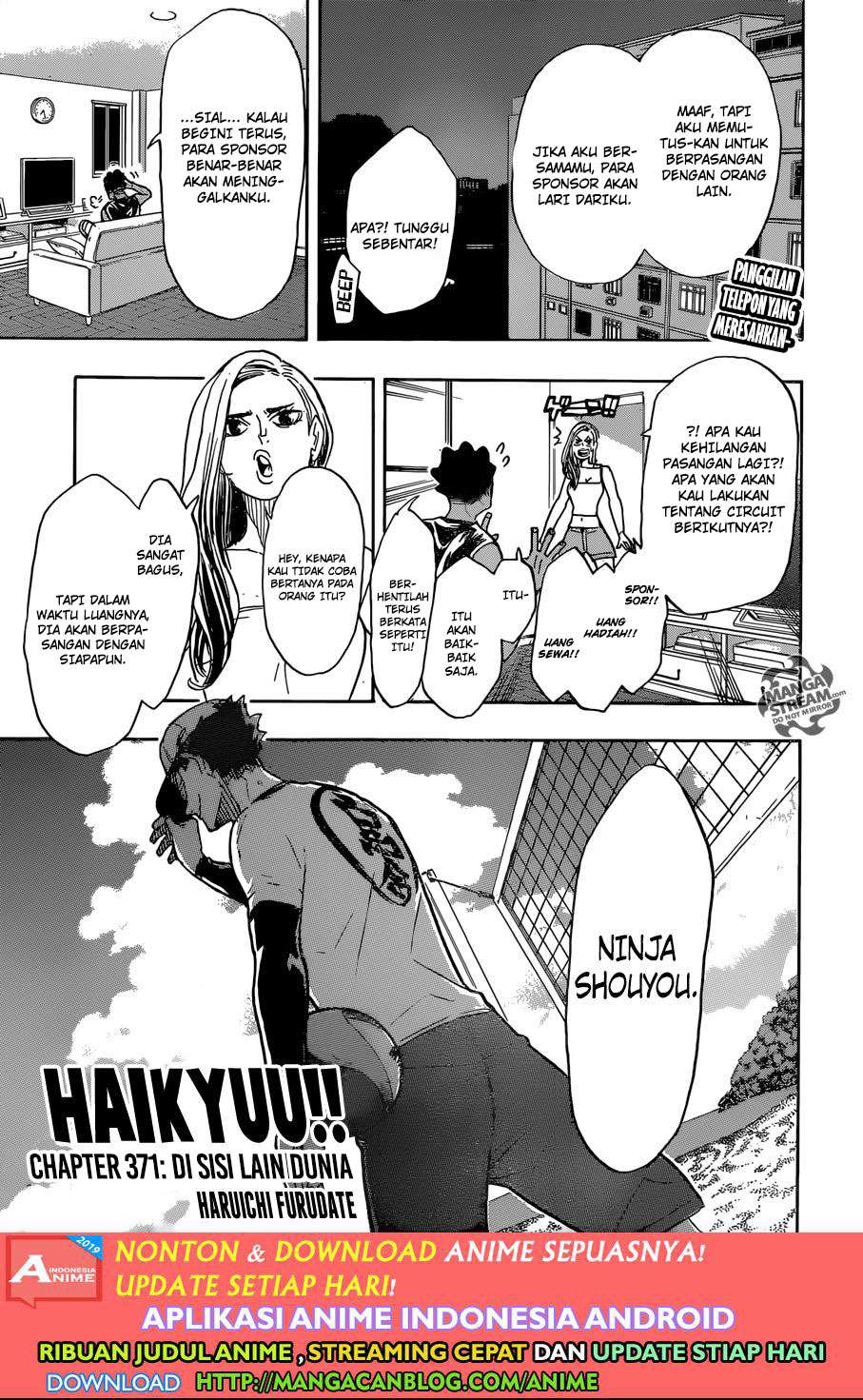Komik Haikyuu!! - Chapter 371