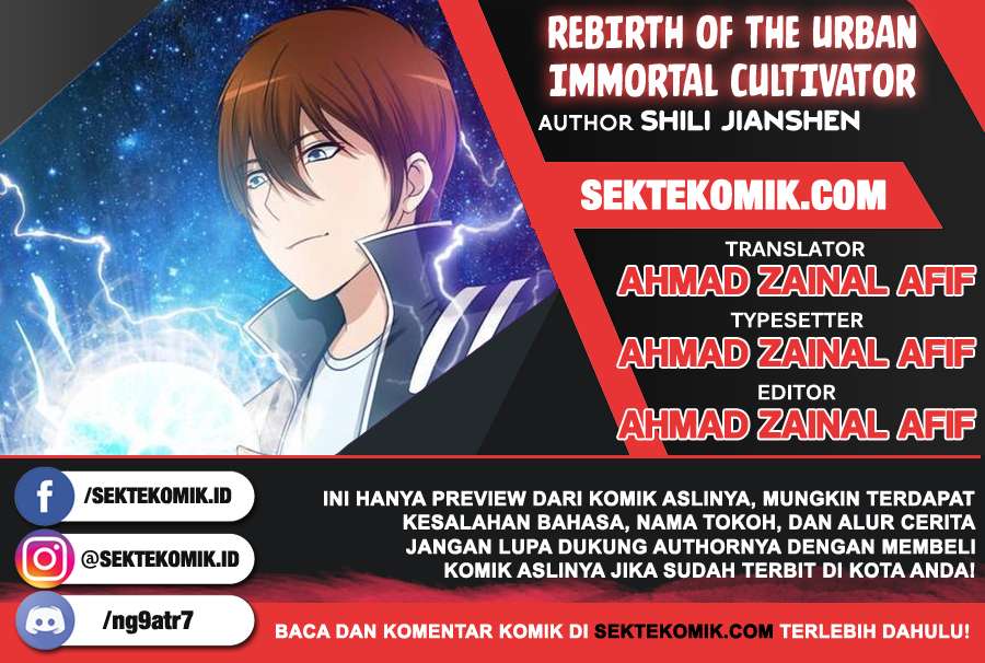 Komik Rebirth Of The Urban Immortal Cultivator - Chapter 288