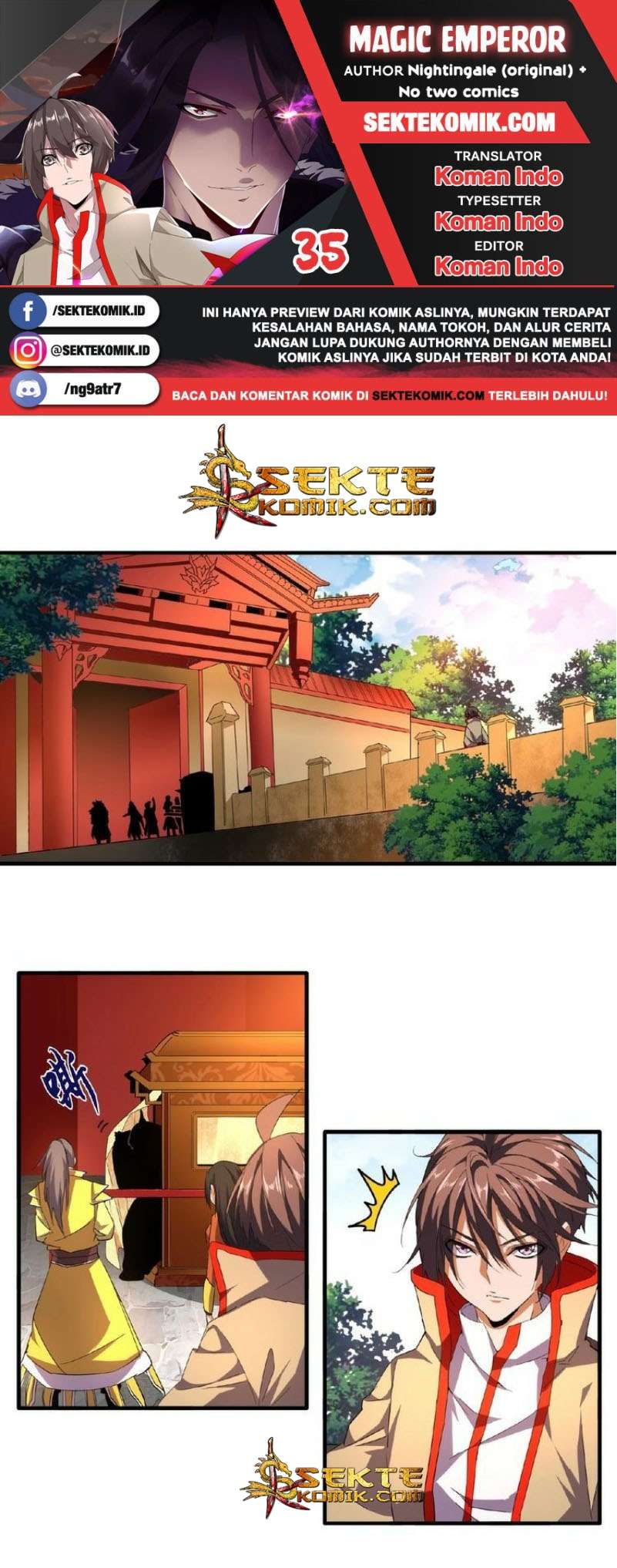 Komik Magic Emperor - Chapter 35