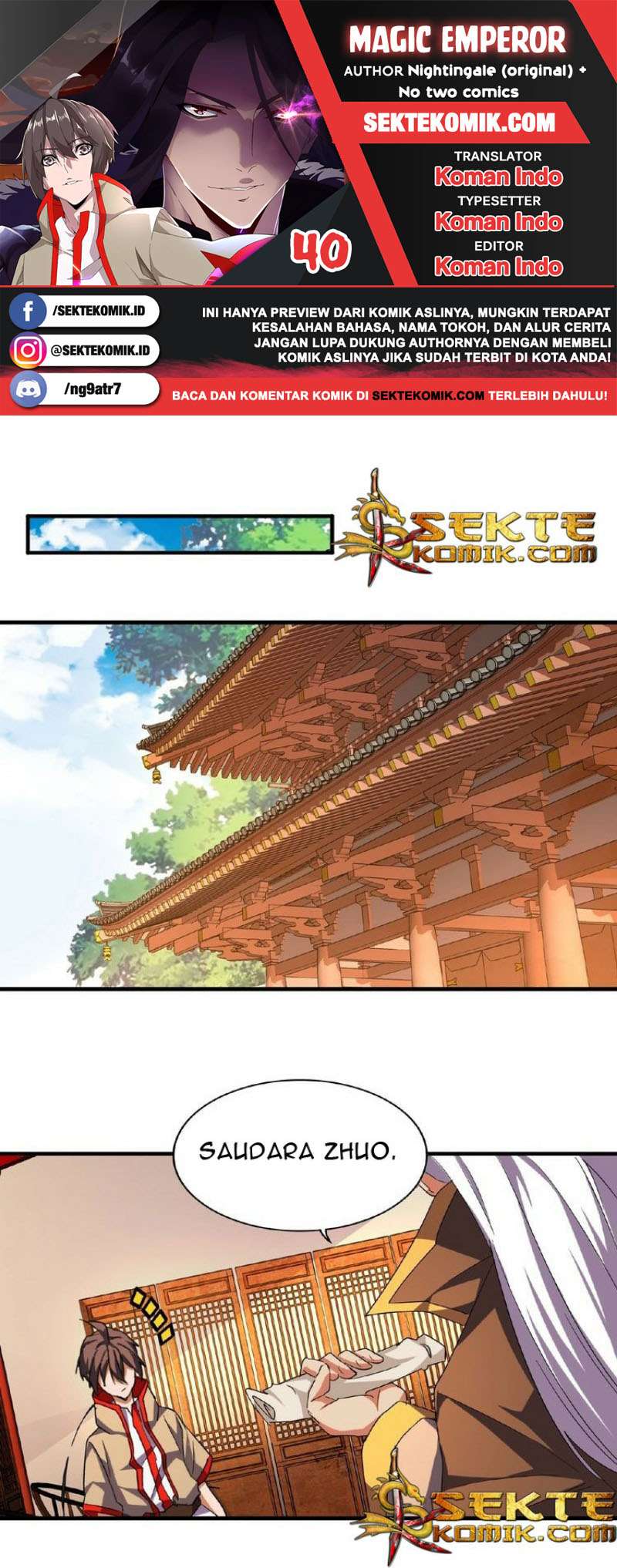 Komik Magic Emperor - Chapter 40