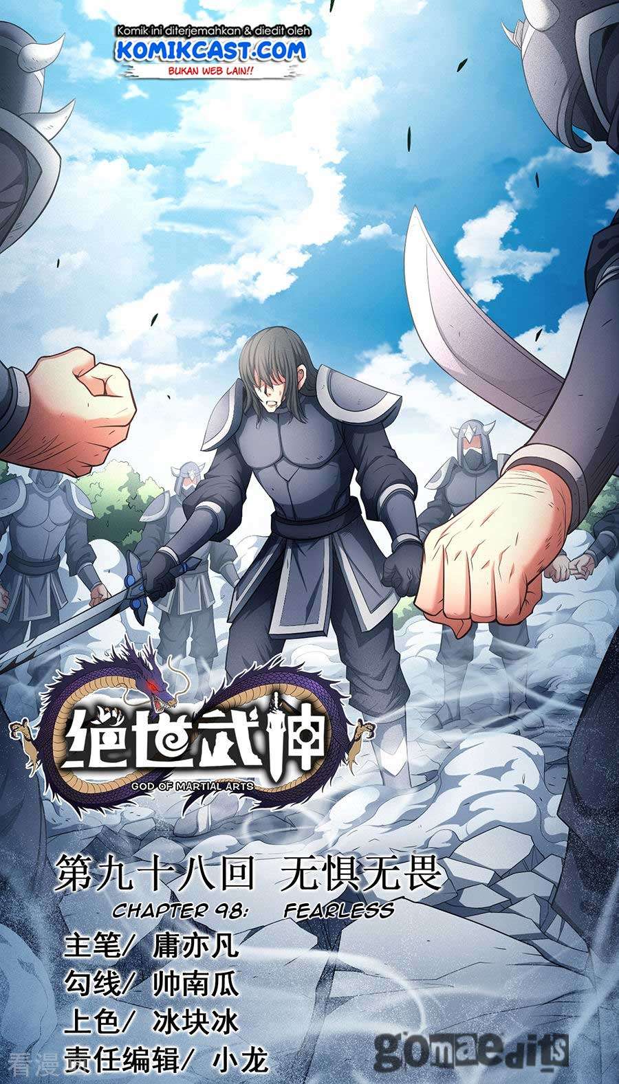 Baca Manhua God of Martial Arts Chapter 98.3 Gambar 2