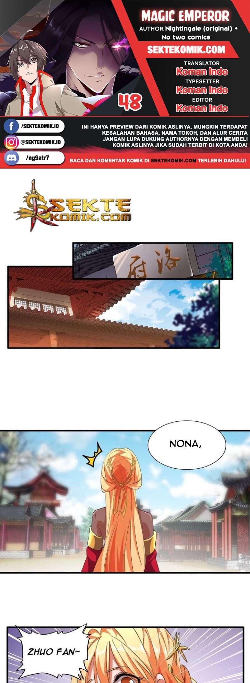 Komik Magic Emperor - Chapter 48