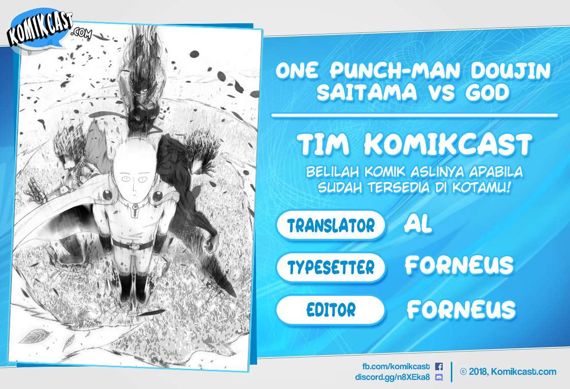 Komik Onepunchman Saitama vs God - Chapter 3.2