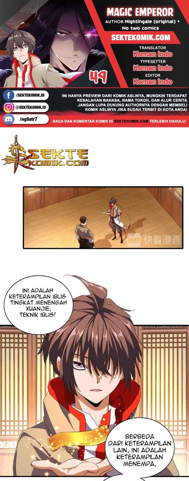 Komik Magic Emperor - Chapter 49