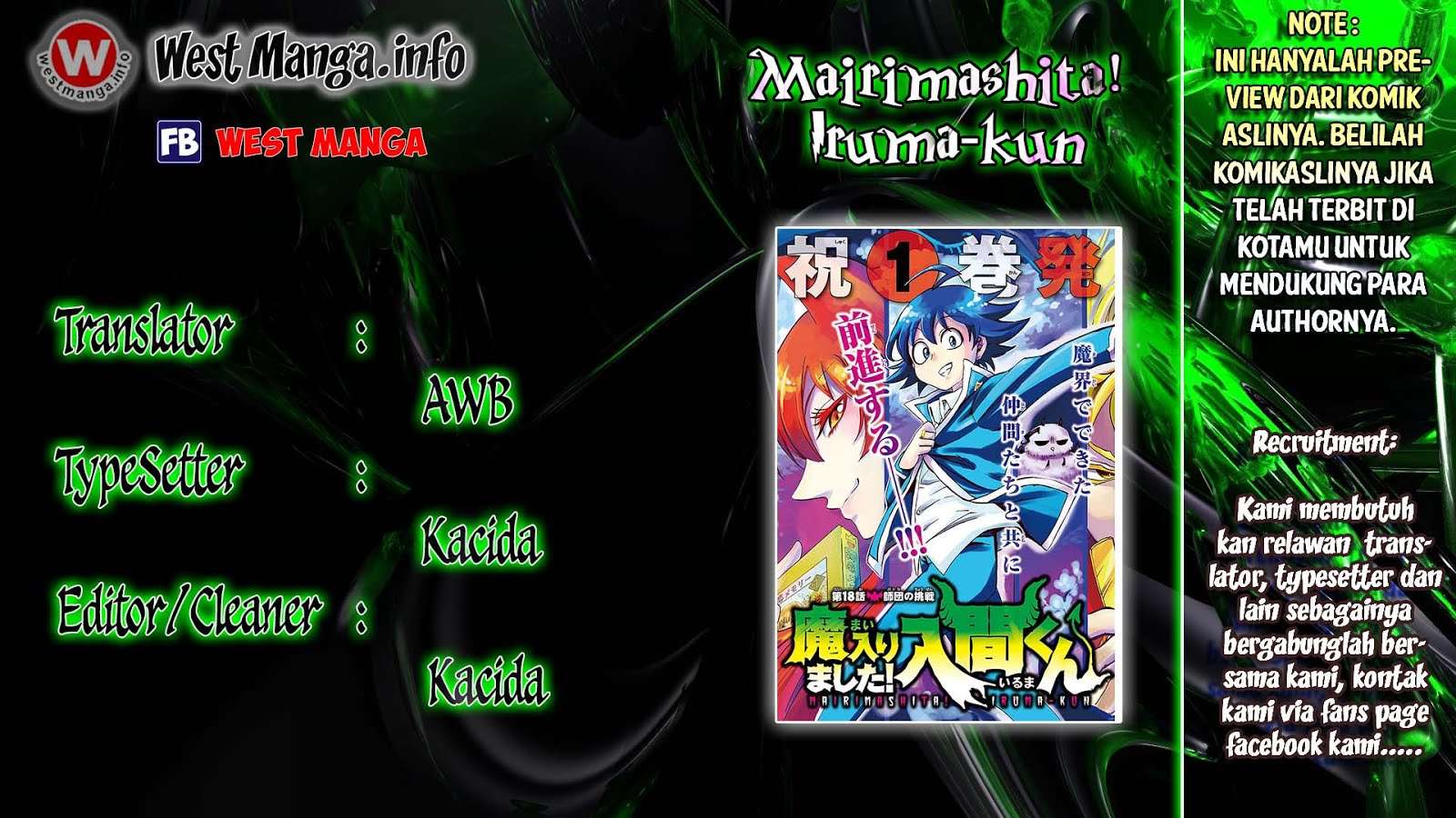 Komik Mairimashita! Iruma-kun - Chapter 20