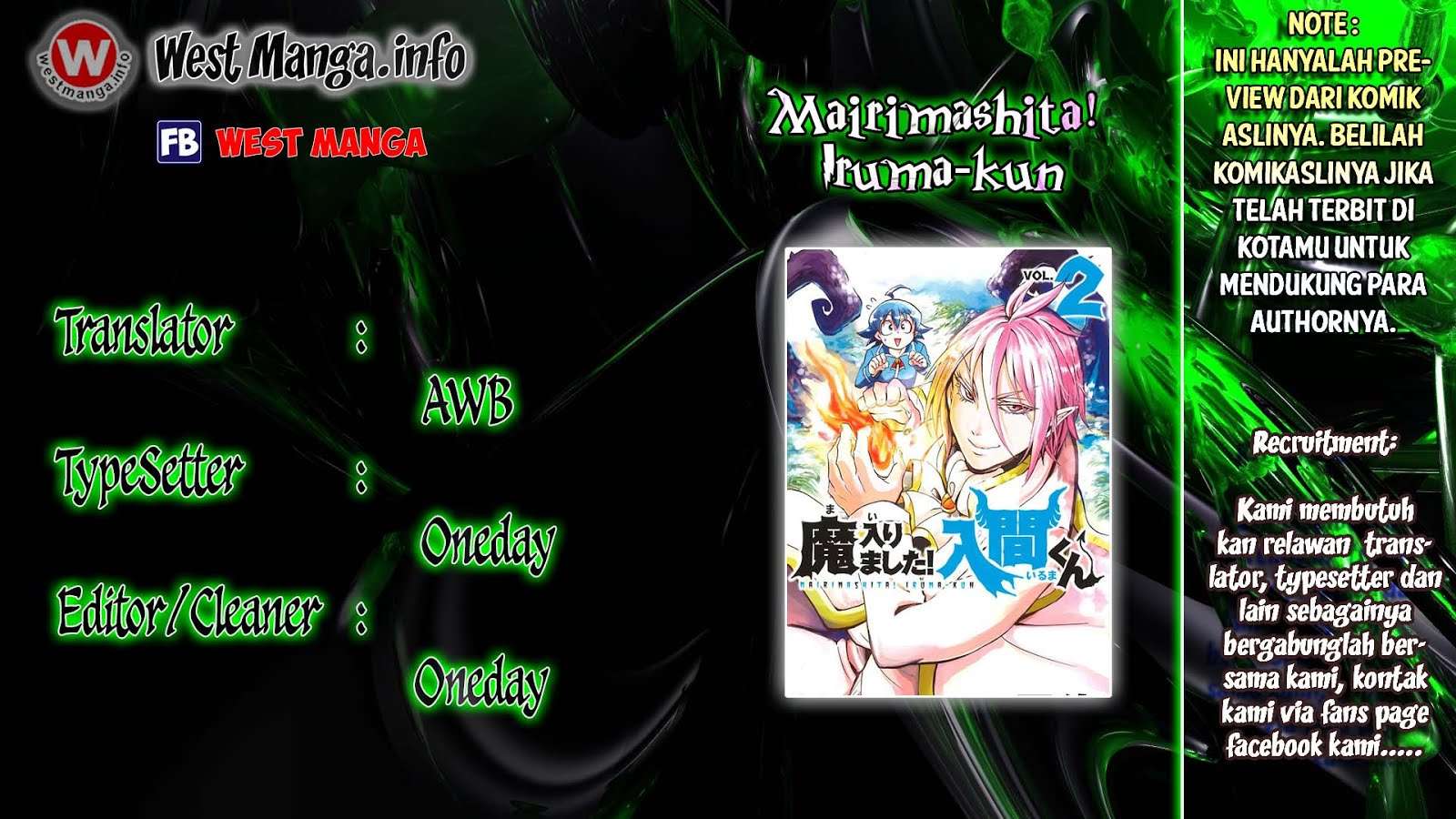 Komik Mairimashita! Iruma-kun - Chapter 18