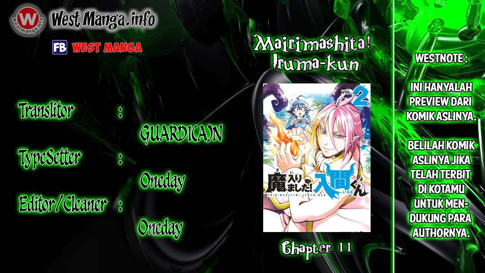 Komik Mairimashita! Iruma-kun - Chapter 11