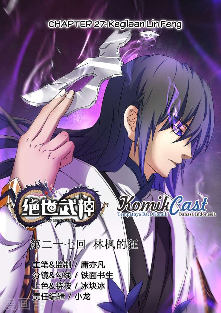 Komik God of Martial Arts - Chapter 27.1
