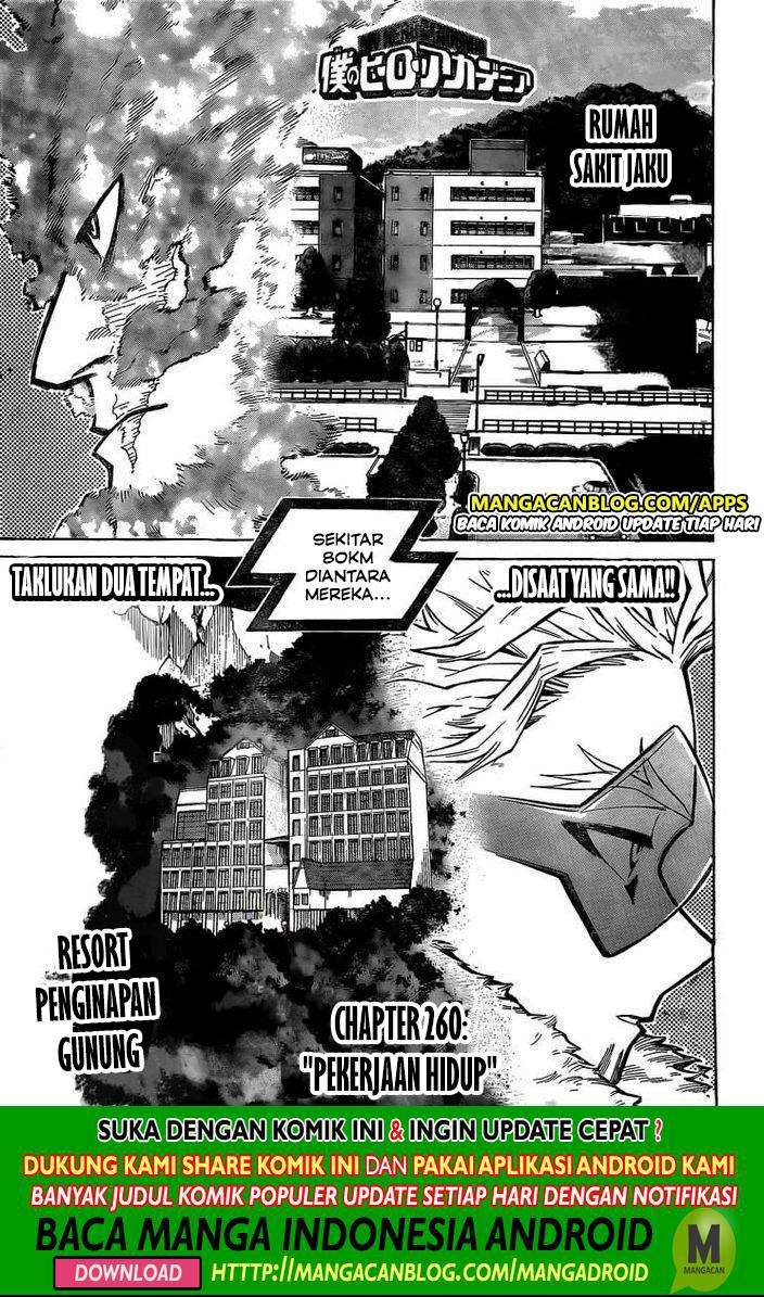 Komik Boku no Hero Academia - Chapter 260
