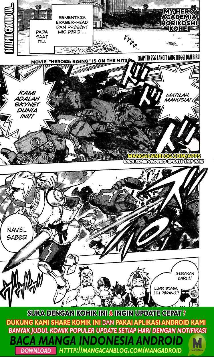Komik Boku no Hero Academia - Chapter 256