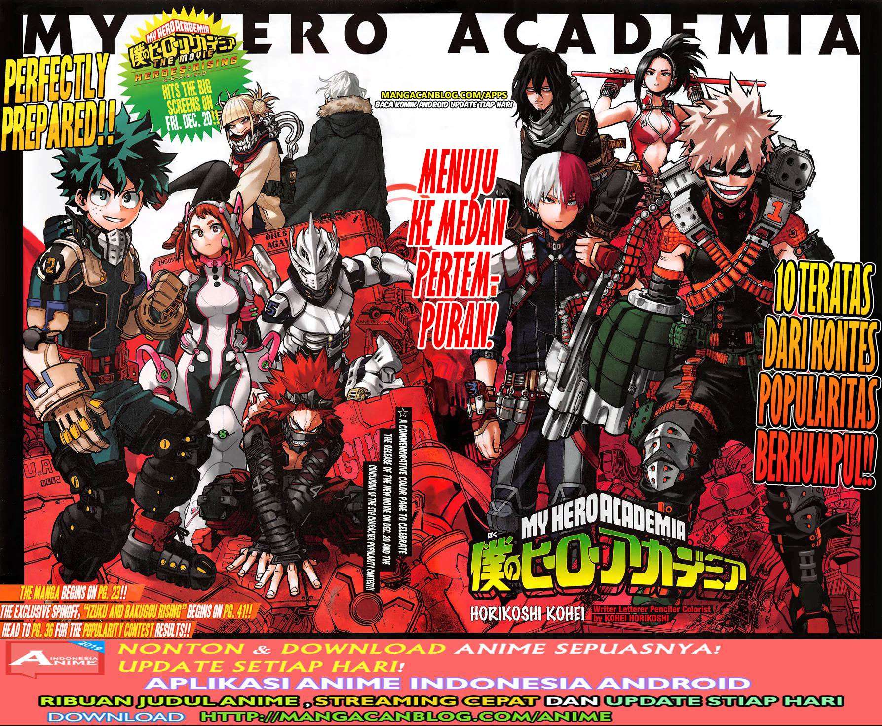 Baca Manga Boku no Hero Academia Chapter 254 Gambar 2