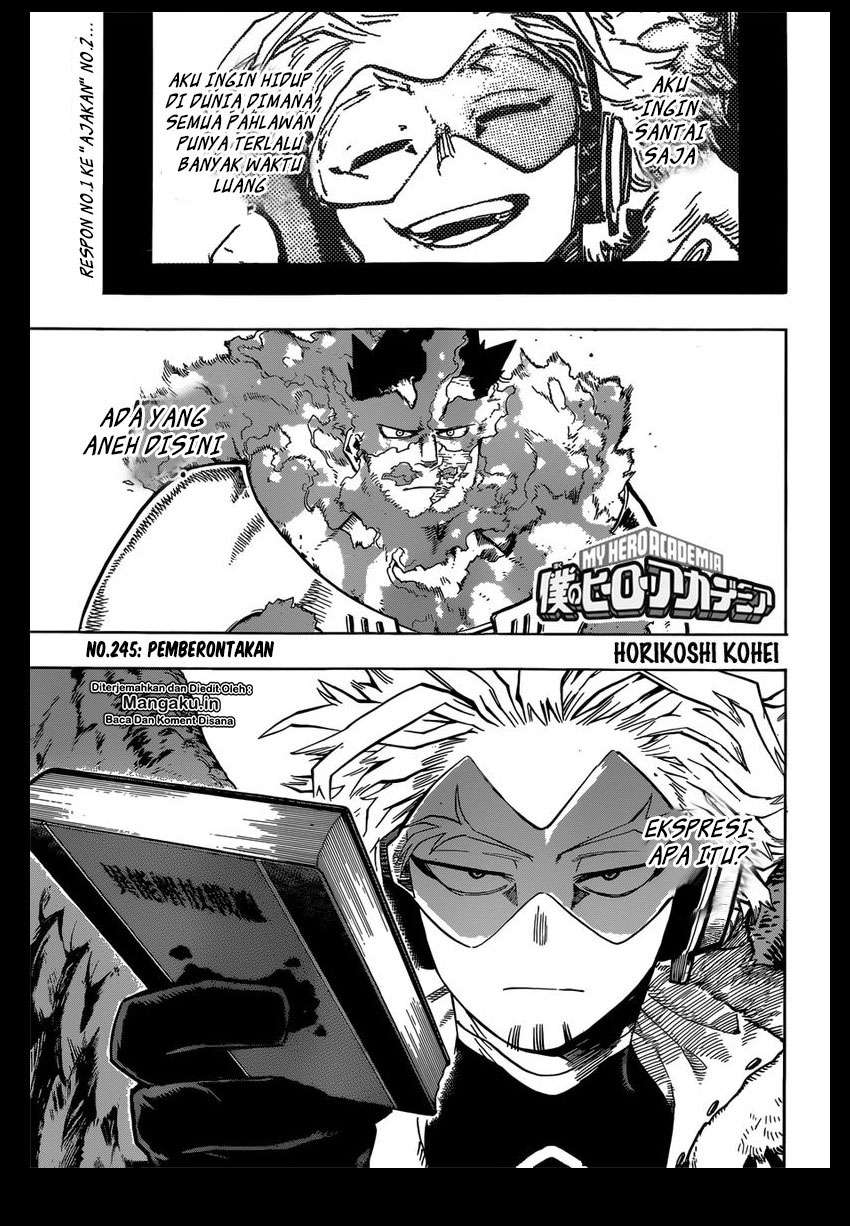 Baca Manga Boku no Hero Academia Chapter 245 Gambar 2